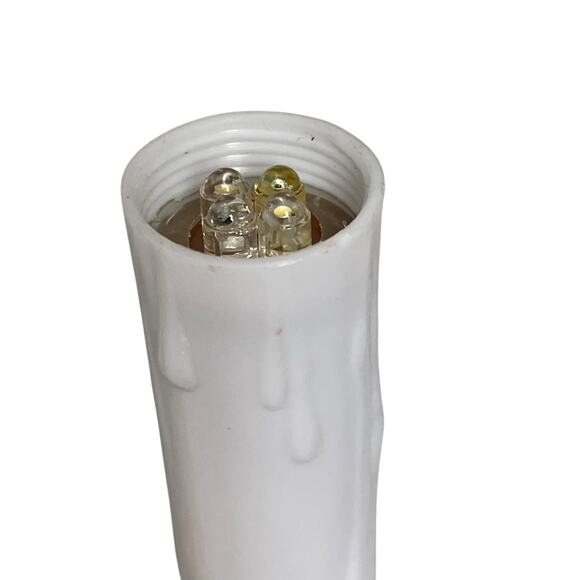 Bethlehem Lights Window Candles Lot of 4 Tested & Working Gold Color Base READ - Picture 12 of 14